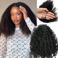 thumbnail image 1 of Extensiones de cabello humano a ganchillo YOUNG BEAUTY Kinky Curly de 20 pulgadas, 1 of 8