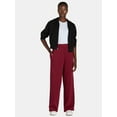 thumbnail image 3 of No Boundaries Soft Fleece Wide Leg Pants, 30” Inseam, 1 or 2-Pack, Women’s XXS-4X, 3 of 5