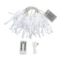 thumbnail image 2 of Luces de Halloween Luces IP42 Impermeable Decoraciones espeluznantes Luces decorativas para Cráneo blanco colorido, 2 of 9