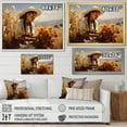 thumbnail image 4 of Designart "Abundance Harvest African Painting V" African Wall Art Living Room, 4 of 5
