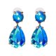 thumbnail image 1 of Pendientes colgantes geométricos con forma de gota de agua de cristal de alta calidad 2023 R,5 azul AB, 1 of 5