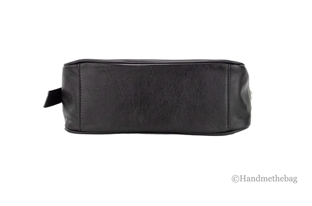 Marc Jacobs Marc Jacobs Tempo Small Black Smooth Leather Hobo Convertible Shoulder Bag Women's Purse