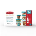 thumbnail image 4 of Rubbermaid Easy Find Lids Food Storage Containers, 42-Piece Set, Blue, 4 of 5