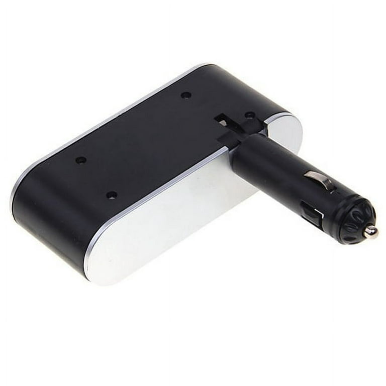 ELECTOP Cigarette Lighter Socket Panel Splitter, 12 Volt USB Outlet Panel &  Waterproof Dual USB Car
