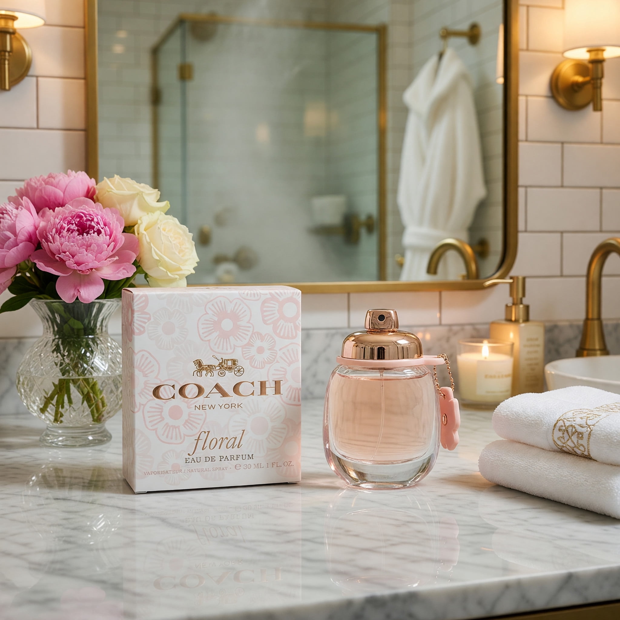 Coach, Floral Women's EDP Spray, 1 oz Fresh Fragrance - Walmart.com