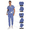 浅蓝色, variant on 2025 New New Multicolor Short Sleeve Mens Scrubs Uniforms Doctor Work Clothes Dentist Set Scrubs Tops Pants Men Hospital Nurse Work Wear Uniforms