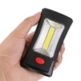 thumbnail image 2 of LED Multifunctional Inspection Work Light COB Rechargeable Flashlight With Base & Hook Portable Emergency Lamp For Outdoor Camping Car Repair Home Power Outage And Workshop Use(Black), 2 of 9