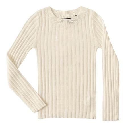 

KIDPIK Girls Long Sleeve Ribbed Crewneck Sweater Size: 12 Months - XXL (16)
