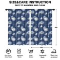 thumbnail image 2 of Blackout Kids Curtains,Paisley Pattern Childrens Insulated Curtains Set Of 2,Bedroom Essentials,Toddler Room Decor 52"x84"(132x213cm), 2 of 4