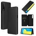 thumbnail image 1 of Case for LG STYLO 7 4G Magnetic Carbon Fiber Leather Folio Flip Case with Card Holder Kickstand, 1 of 5