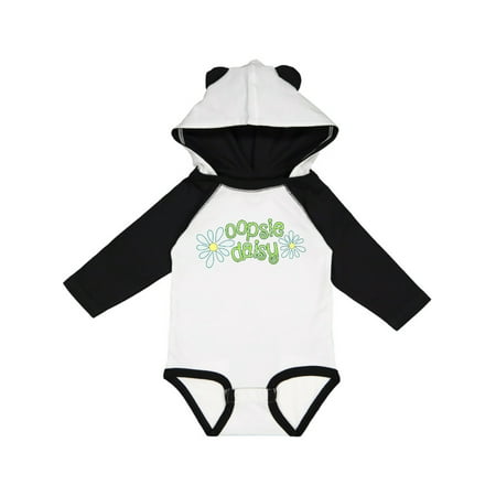 

Inktastic Oopsie Daisy Gift Baby Boy or Baby Girl Long Sleeve Bodysuit
