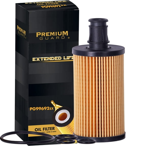 Premium Guard Extended Life Oil Filter up to 10k Miles PG99692EX | Fits 2019-2025 Land Rover Range Rover Sport, 2020-2025 Range Rover, Defender 110, 2021-2025 Range Rover Velar