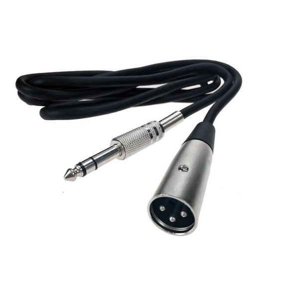 SF Cable XLR 3P Male to 1/4" Stereo Microphone Cable, 25 feet