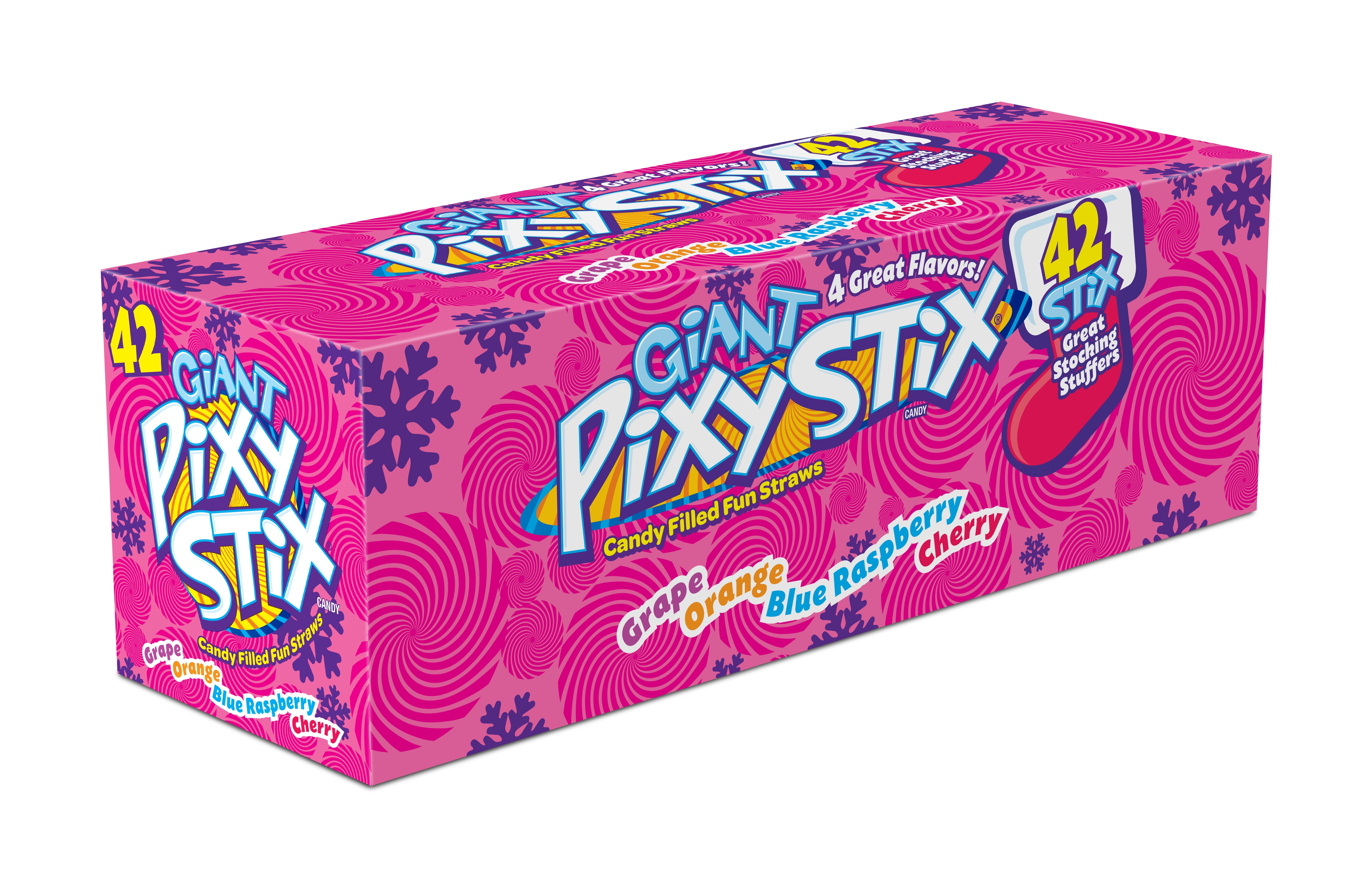 Nestle PIXY STIX CANDY 7" Pillow Plush STUFFED Toy NEW w/ TAG 