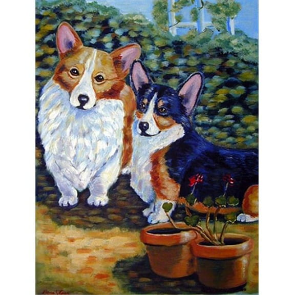 Corgi Flag - Garden Size, 11 x 15 in.
