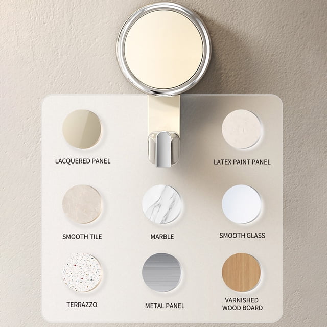 Gancho con ventosa para perilla, fuerte adhesivo al vacío, gancho multifuncional resistente y sin rastro para adsorción en el baño del hogar.