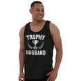 thumbnail image 3 of Trophy Husband Best Partner Hubby Tank Top Sleeveless Tee Men Brisco Brands S, 3 of 6