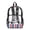 American Spirit Stars, variant on Clear Backpack for School, Heavy Duty Fabric & PVC Transparent Bookbag with Koala Floral Print, Large Capacity See Through Bag for College Women Men Travel