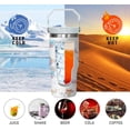 thumbnail image 4 of Owl Tumbler with Handle and Flip Straw for Women Men, 30oz Cute Stainless Steel Insulated Cup, Water Bottle Travel Coffee Mug, Gifts for Animal Lovers, 4 of 6
