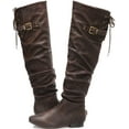 thumbnail image 2 of Dream Pairs Women's over-the-knee suede winter boots, 2 of 5