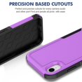 thumbnail image 2 of XCRS Apple iPhone XR Case Dual Layer Comm Rugged, Heavy Duty, Tuff Étui, 2 of 6