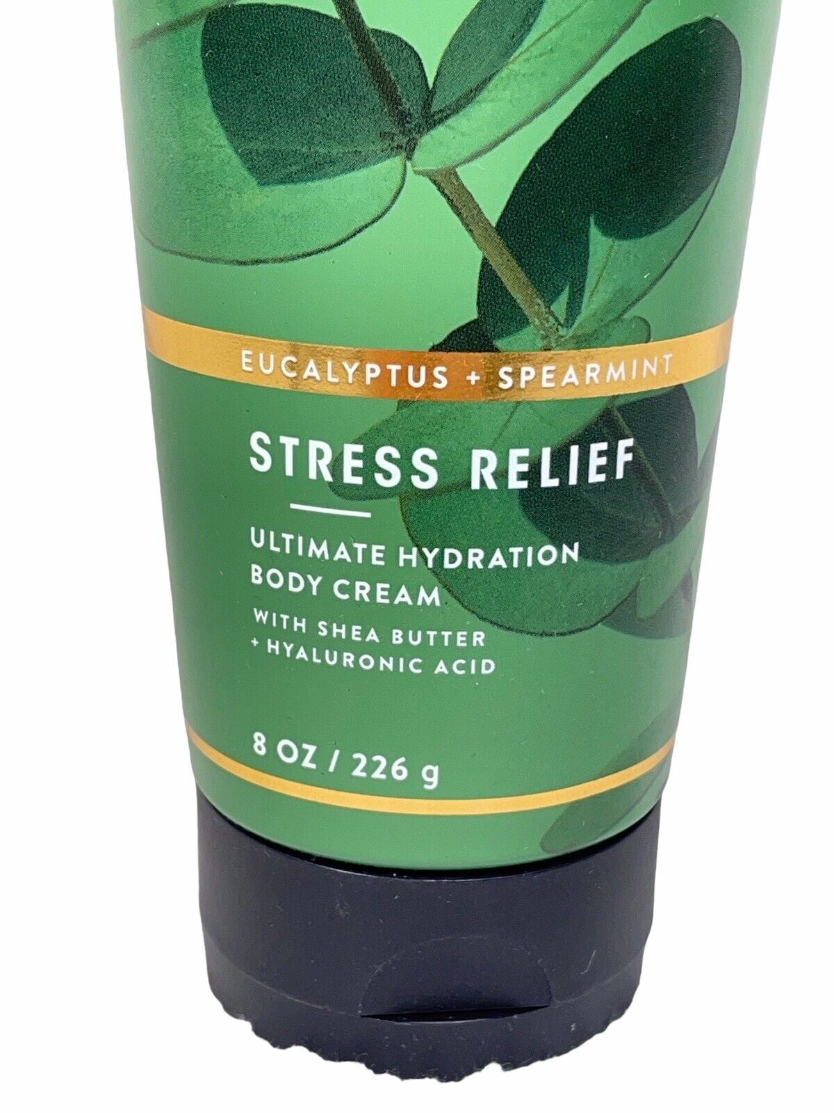 Bath and Body Works 2 Pack Aromatherapy Stress Relief Eucalyptus & Spearmint Body Cream. 8 Oz.