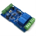 thumbnail image 1 of Módulo de Relé de 2 Canales de 7-24 V con Interruptor Modbus RTU RS485/TTL, Entrada y Salida de Comunicación con Protección Antirretroceso., 1 of 5