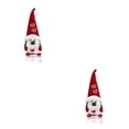 thumbnail image 1 of Naiovety Navidad Barba Larga Muñeca Adorable de Navidad Ornamento con Sombrero Centro de Decoración Escritorio Decoración Sobre Sobre 2Conjunto, 1 of 6