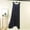 Dark Gray, variant on Women's Casual Long Skirt High Waist Elastic Waist Flowy A-Line Skirt Loose Comfy Swing Skirt for Daily Wear Dark Gray XXXXL