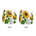 thumbnail image 5 of Fotbe Plump Sunflower And Sketch Womens High Waist Running Shorts Athletic Workout Quick Dry Shorts for Women with Pockets Gym Yoga Summer Shorts-X-Large, 5 of 9