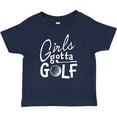 thumbnail image 3 of Inktastic Girls Gotta Golf Girls Baby T-Shirt, 3 of 5