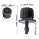 thumbnail image 2 of Aspersores de Riego Ajustables 150 Uds., Goteros Emisores 1/4 Pulgada, Mini por para CéSped, 2 of 5
