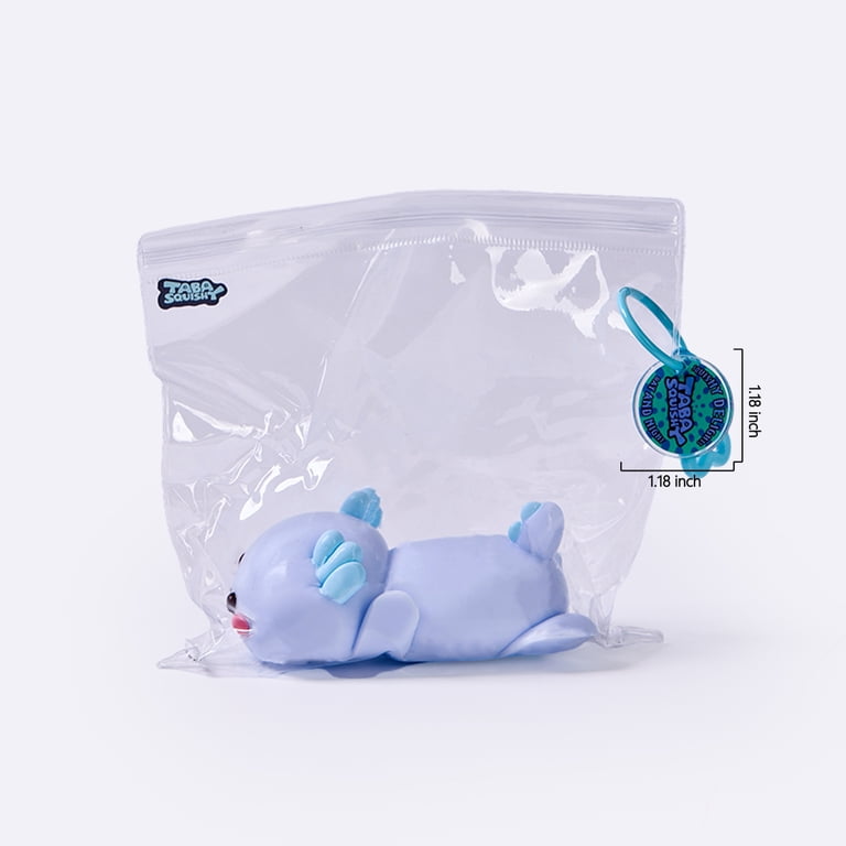12 Juguetes Squishy De Axolotl – Bolas Antiestrés Blanditas Para Niños Y Adultos