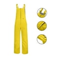 thumbnail image 6 of CCRFTGI Womens Snow Bibs Baggy Snowboarding Adjustable Straps Snow Pants Winter Warm Athletic Waterproof Insulated Sports Wear Snow Bibs Women Yellow L, 6 of 8