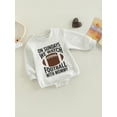 thumbnail image 2 of Infant Baby Girls Boys Romper Onesies Round Neck Long Sleeve Jumpsuits Autumn One Piece Clothes, 2 of 7