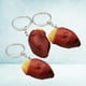 thumbnail image 4 of 3PCS Llavero de batata asada Bolso creativo Colgantes colgantes Colgantes de batata al horno de dibujos animados Llavero PVC Accesorios de batata Llavero de batata al horno simulado para mujeres Niños, 4 of 5