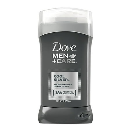 Deodorant Moisturizer - Dove Men Plus Care Moisturizer Deodorant, Cool Silver, 3 Oz