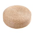 thumbnail image 3 of stanreset Coussin de Sol Tatami Mat Paille Tissée Fait Main Coussin de Siège 40x20cm, 3 of 9