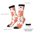thumbnail image 4 of Cauagu Squirrel And Print Crew Socks for Women and Men,Adult Athletic Running Socks 1-Pair Sports Socks Work Gear Socks with Moisture Wicking, 4 of 6