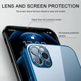 thumbnail image 4 of Funda Transparente De Silicona Con Marco Cuadrado De Lujo Para iPhone 11 12 13 14 Pro Max Mini X XR 7 8 Plus SE 3 Trasera, 4 of 4