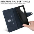 thumbnail image 6 of Wallet Card Zipper Flip Leather Case For Samsung Galaxy S24 Ultra S24Plus S23FE S23 Ultra S22 S21 FE S20 FE S10 Note 20 Note10 Note9, 6 of 14