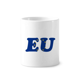 thumbnail image 1 of Abreviatura de Europa Union combinación Cepillo de dientes titular de la pluma Mug de ceramica blanca taza 350ml, 1 of 2