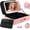 Pink-Removable Mirror, variant on Upgraded Large Travel Makeup Bag with LED Mirror, 15" Professional Makeup Case with 3 Color Modes Dimming Lighted Mirror, Light up Make up Organizer with PU Leather Cover, Adjustable Dividers