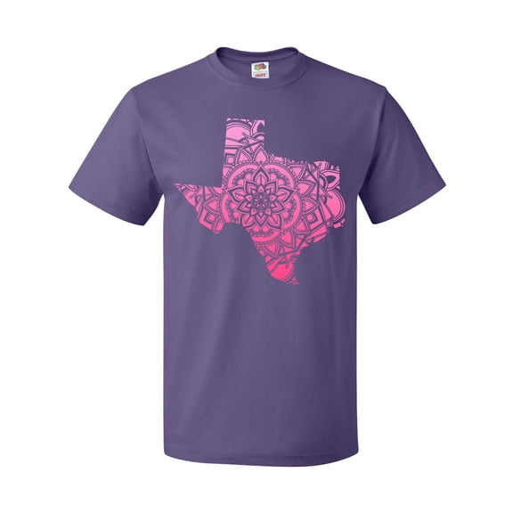 Inktastic Texas Silhouette Mandala T-Shirt
