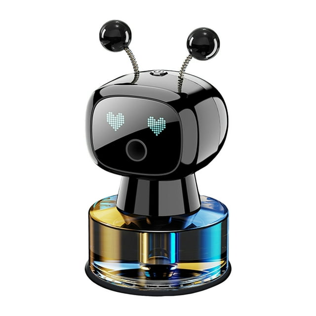 Riforla Smart Car Air AI Robot Automatic Air Car Car Air Diffuser Car Diffuser Car Accessories Perfume Aromatherapy Spray Car Diffuser (50ml) Automobile Vent Incense Black