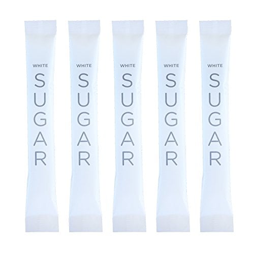 WHITE SUGAR 500 Individual Serving Stick Packets U Parve/Kosher