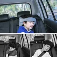 thumbnail image 5 of Asiento de coche para bebé, soporte para la cabeza, cinturón de sujeción para niños, posicionador para dormir ajustable para niño y niña, almohadas de seguridad para bebé, reposacabezas para viajes, 5 of 5