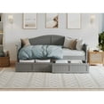 thumbnail image 4 of AFI Nantucket Twin Wood Daybed with Set of 2 Drawers in Grey, 4 of 5