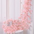 thumbnail image 4 of Guirnalda De Flores Artificiales De Sakura, Vides De Seda Para Decoración Del Hogar, Fiesta De Boda, 4 of 8