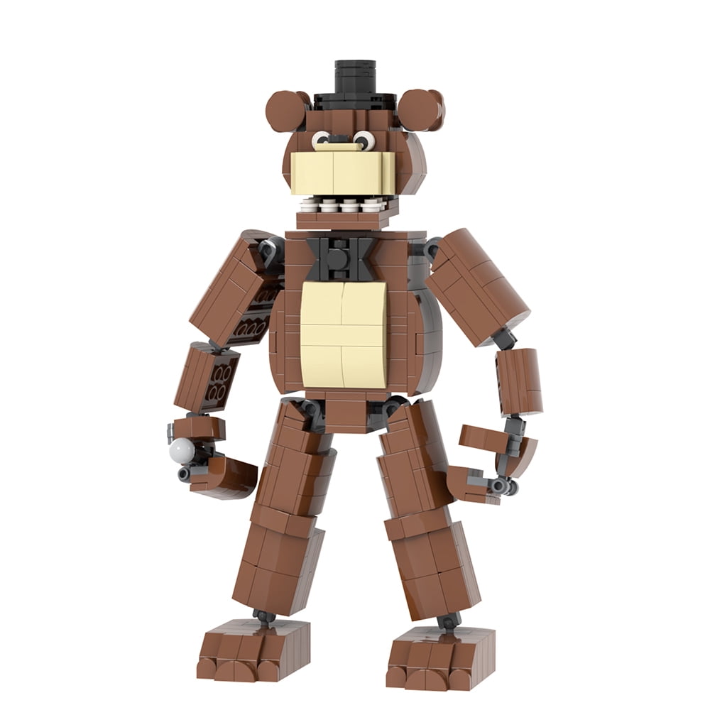 MOOXI Five Nights Fredy Action Figures Building Blocks Toys,FNAF Classic Horror Game Building Set,Halloween Birthday Gifts for Boys and Girls(470pcs)